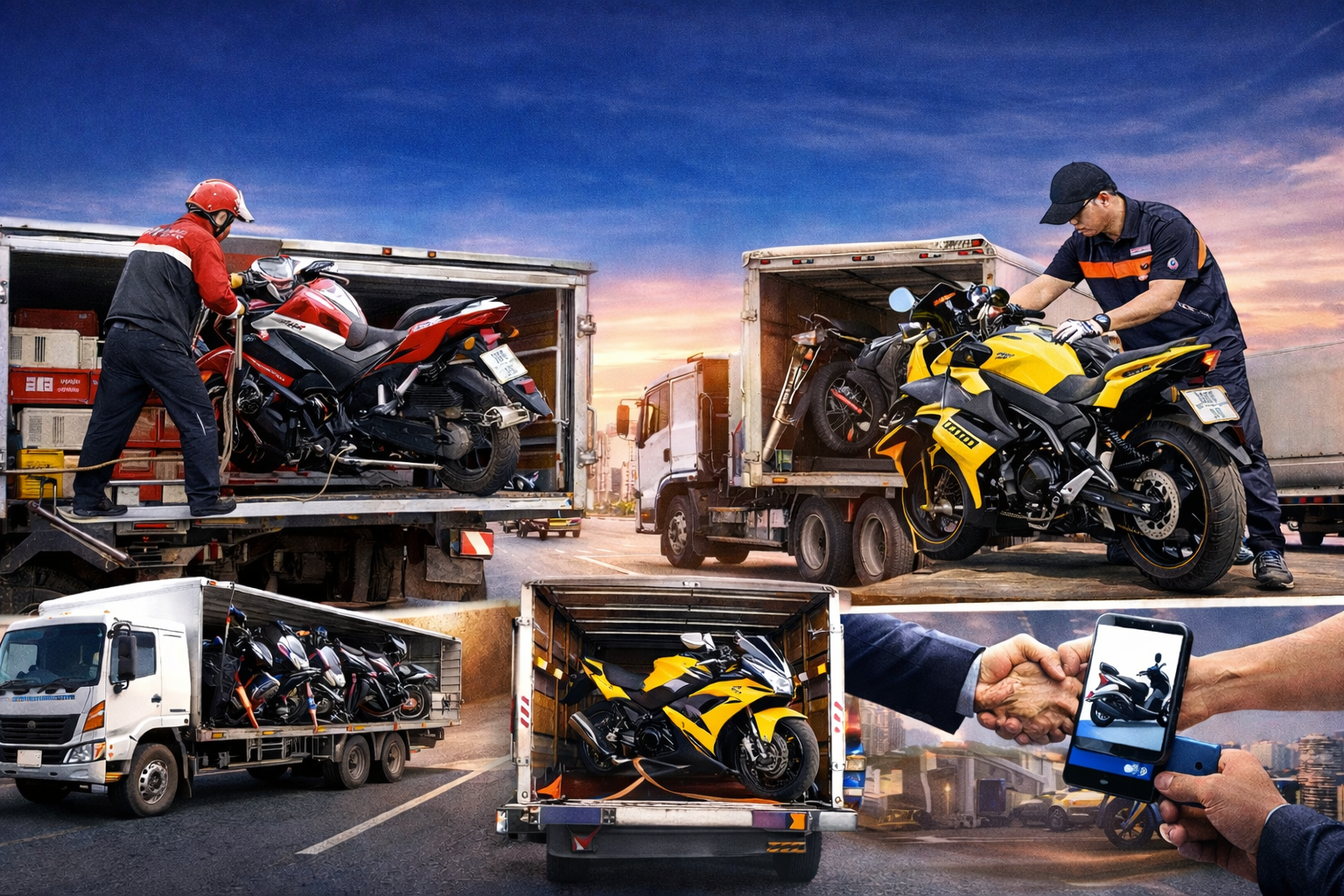 ขนส่งมอเตอร์ไซค์กับบริษัทไหนดี