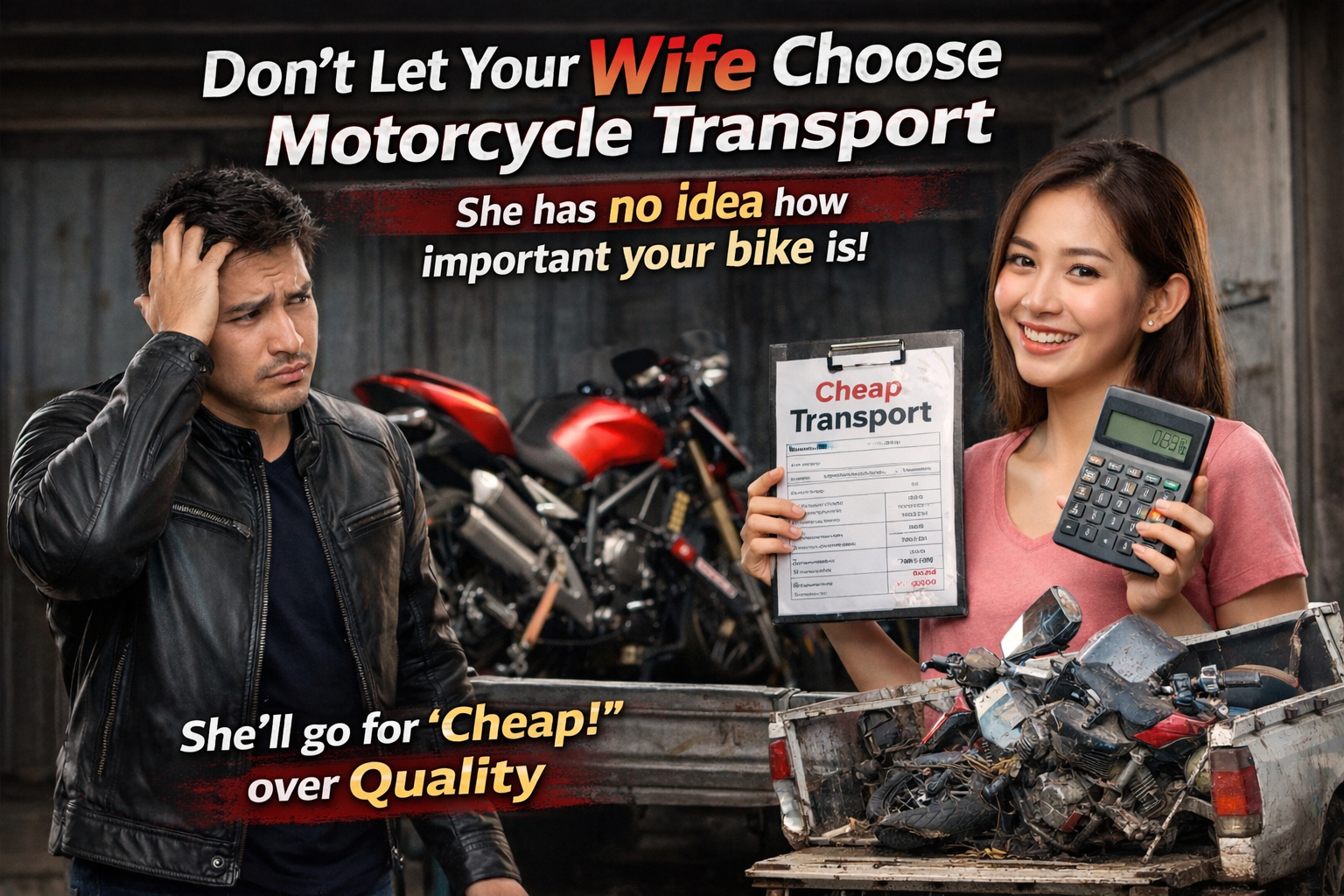 Don’t Let Your Wife Choose the Transport Company